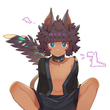 おすわりシオン君