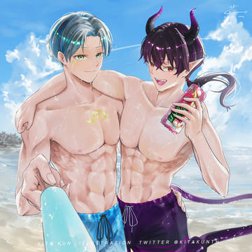 夏の少年たち🌞⛱