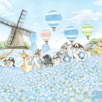 💠ネモフィラ公園でおさんぽ会💠
