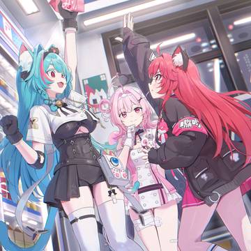 ミント、ナナリ、ちぃちゃん