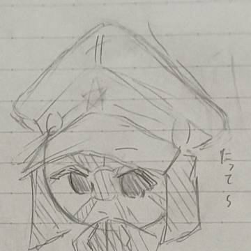めっちゃ久しぶりに絵書いた(上達してねぇ笑)