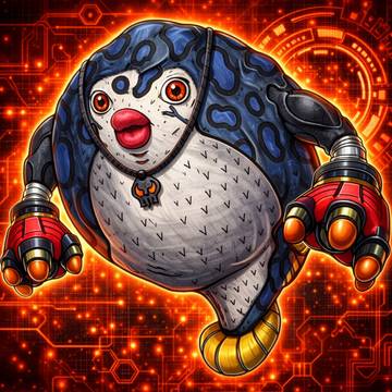オリジナルデジモンAIイラスト