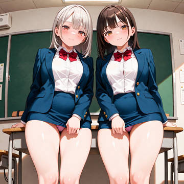 限界ミニスカJK タイトスカート制服編 その2