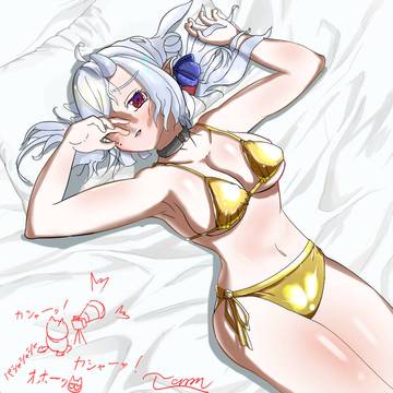 GWの金ビキニVTuber