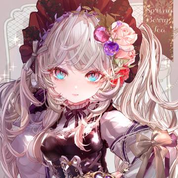 魔法の鍵の宝石だけで12時間…春のベリー紅茶の妖精🗝️