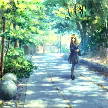 さわらびの道で