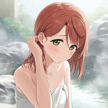 歩夢と一緒に温泉🎀♨️
