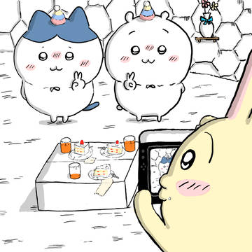 ちいかわハチワレお誕生日おめでとう🎉