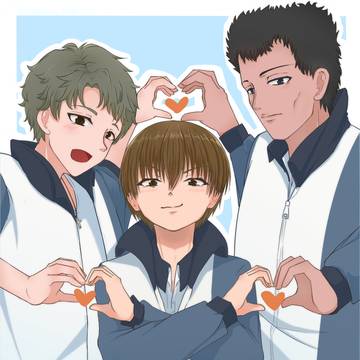 氷帝2年トリオ