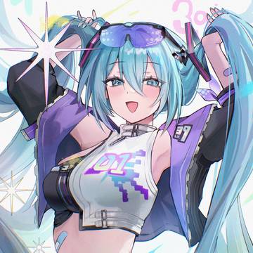 初音ミクx銀狼LV.999