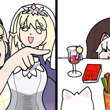 ner Yelling at a komi