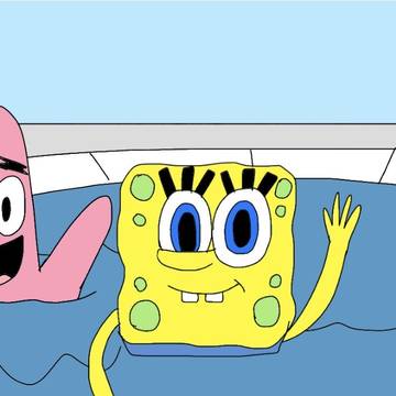SpongeBob And Patrick Pool