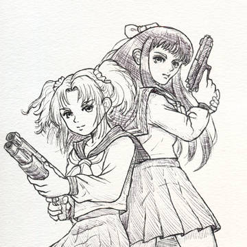 ポプテピピック ファンアート🔥