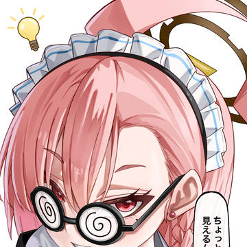 ちょっと知的に見えるネルちゃん