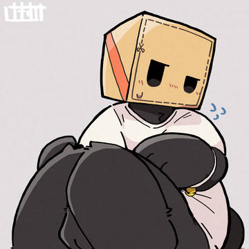 ケモセーフに挑戦する箱入 音くん📦🐈⬛⸒⸒⸒