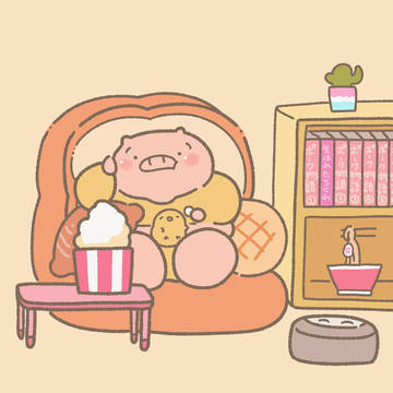 ぐうたらとんさん🍞🍿🌵