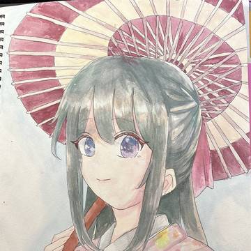 初透明水彩