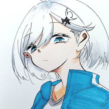 画集を買ったので勢いで描いた幽鬼ちゃん