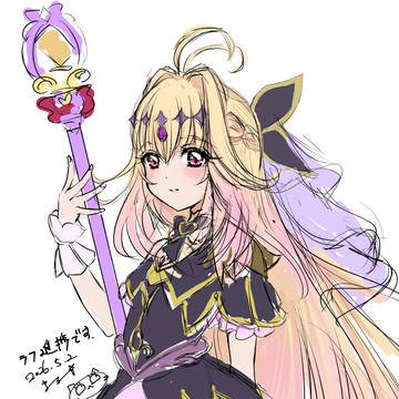 キュアアルカナ・シャドウちゃんラフ03（2026.5.2）