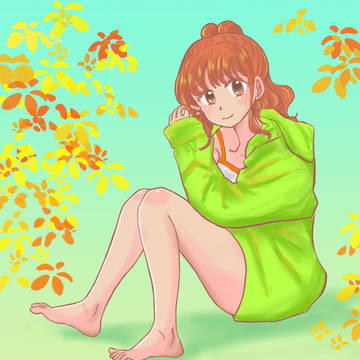 初夏の萌子。