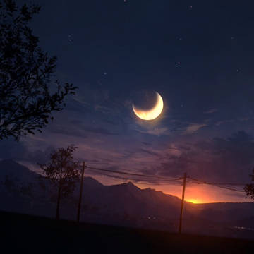 夕月