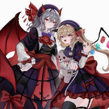 紅魔卿と孔雀卿