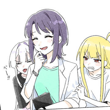 酒寄所長とかぐやとヤチヨ