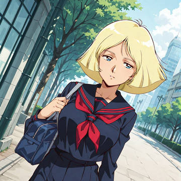 セーラー服のセイラさん