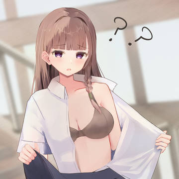 「朝の挨拶は下着を見せるのが当たり、まえ……?」