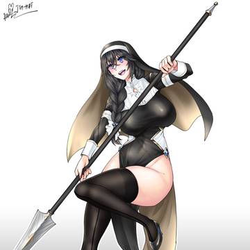 【Skeb】戦うシスター