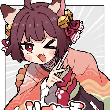 【お仕事】リーチヒマヒママヨヤキソバ（SNS告知絵）