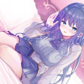 耳に囁く女の子