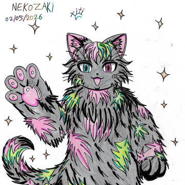 Nekozaki🐈⬛😺💖✏️✍🏻📝⭐✨🐾🪮