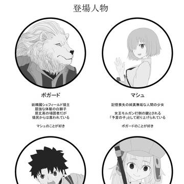 FGO寝取られエロ漫画の登場人物