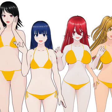 Golden Week Bikini RGB Sparkle