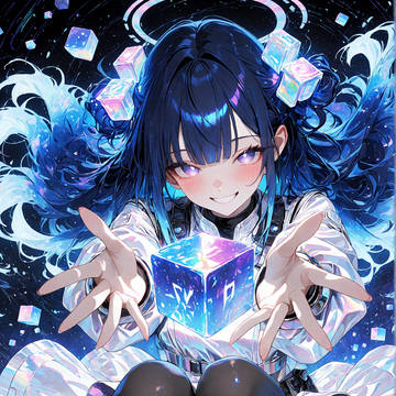 星屑のキューブ、無重力の誘い
