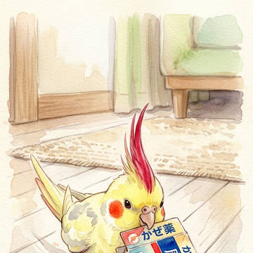 お薬取ってきた！