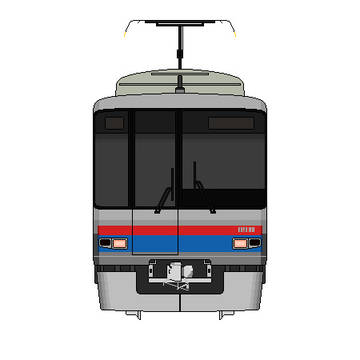 松戸線８９００形京成色