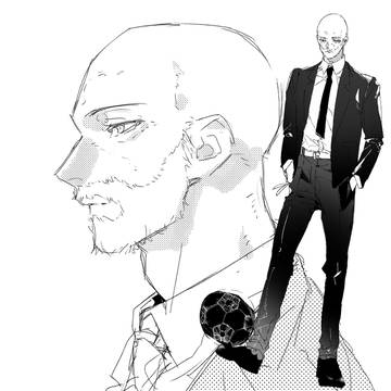 ロダン監督とユーゴーのらくがき