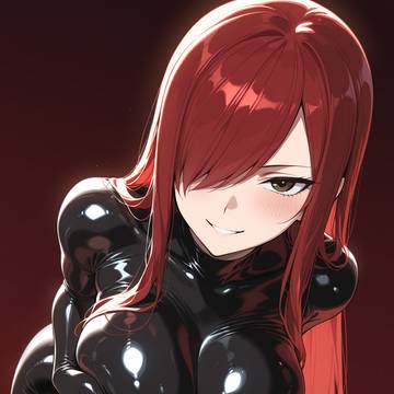 エルザ・スカーレットのぴっちり乳揉み! Erza