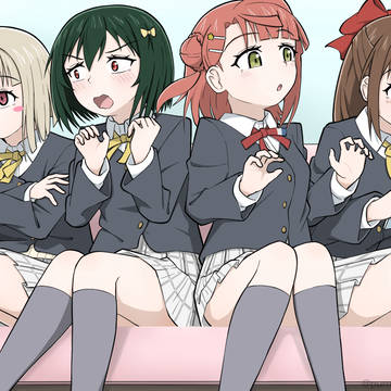 恋路を応援される栞子