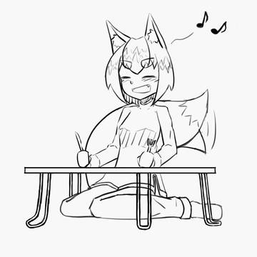 たのしみなきつね