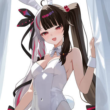 白バニー夜見
