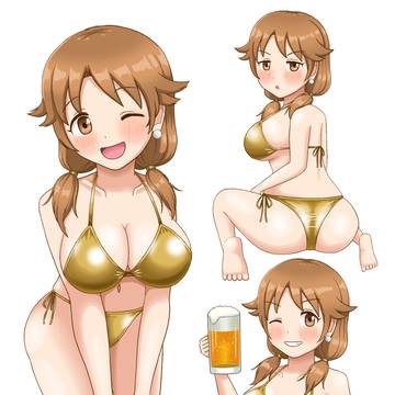 ゴールデンビキニ早苗さん