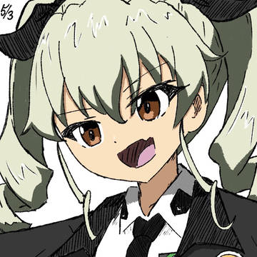 アンチョビ落書き