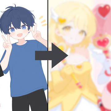 3名學生變身成了魔法少女