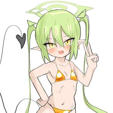 橘ノゾミ　金ビキニ