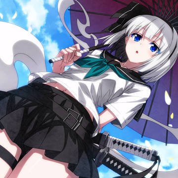 傘と妖夢