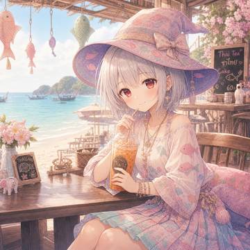 Magi with Thai Tea