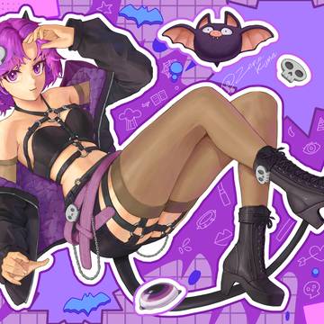 purple